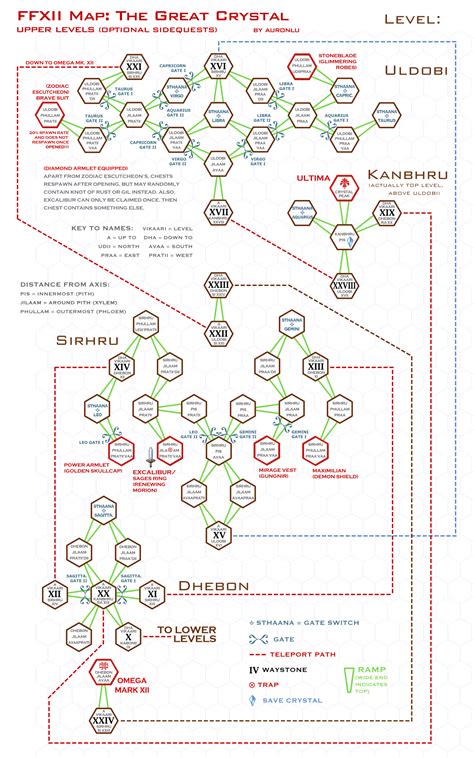 zodiac age great crystal map.